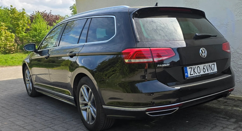 Volkswagen Passat cena 105000 przebieg: 135000, rok produkcji 2018 z Koszalin małe 407